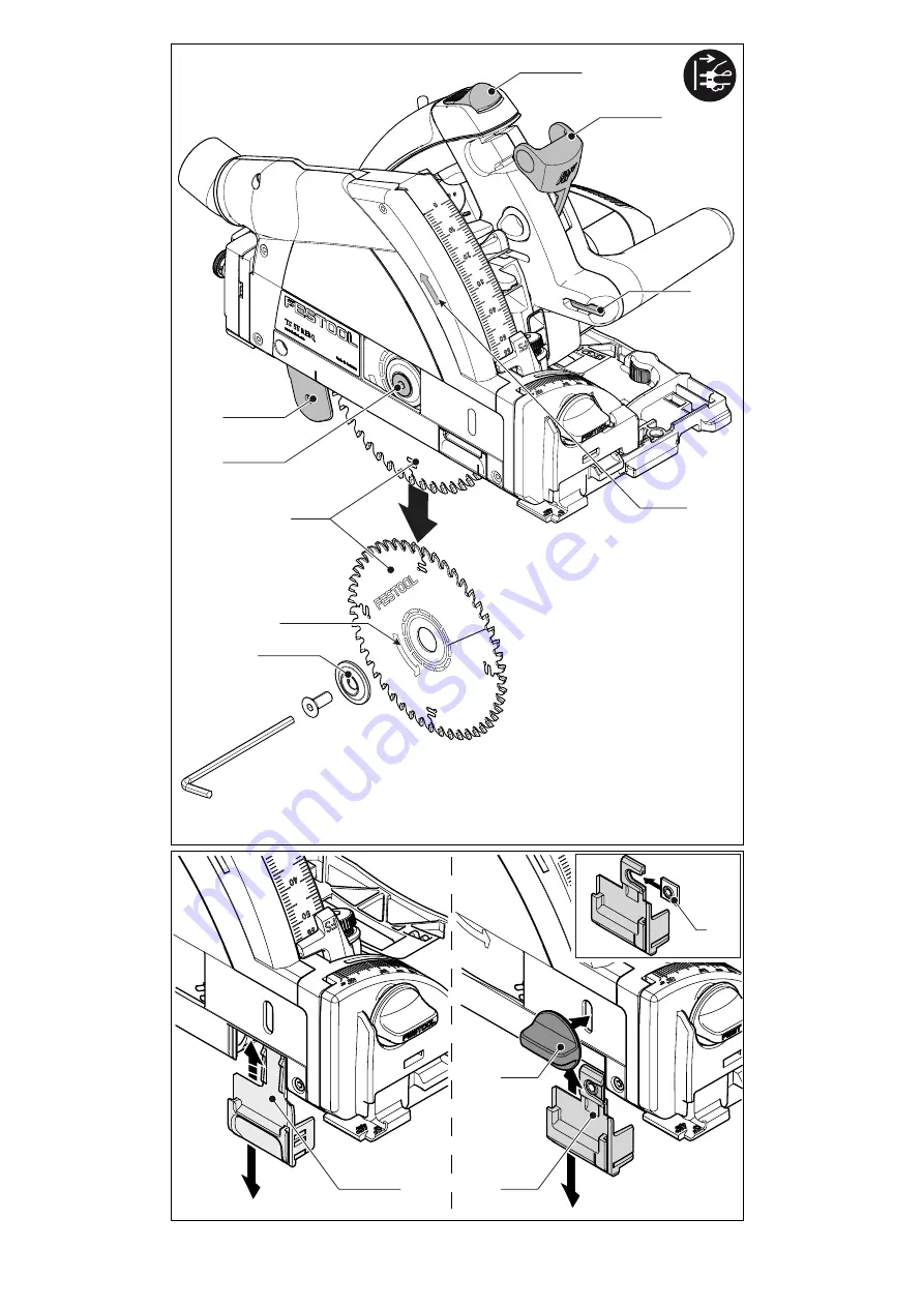 Festool TS 55 REBQ Original Instructions Manual Download Page 4