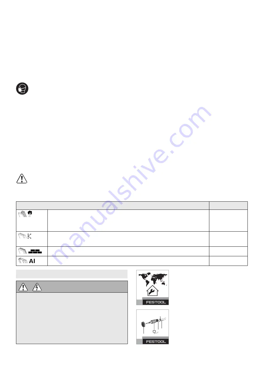 Festool TS 55 REBQ Original Instructions Manual Download Page 13