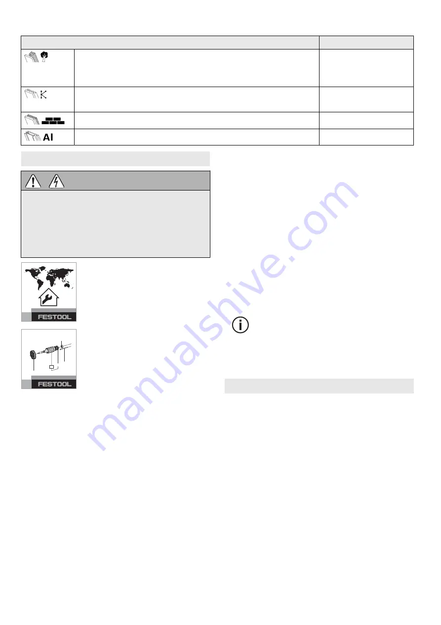 Festool TS 55 REBQ Original Instructions Manual Download Page 74