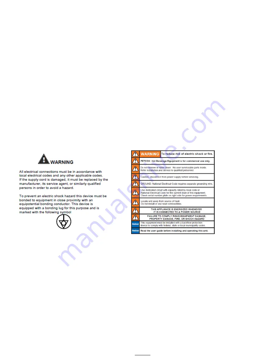 Fetco E1241IN-1B123-PM000 Users Manual And Operator Instructions Download Page 16