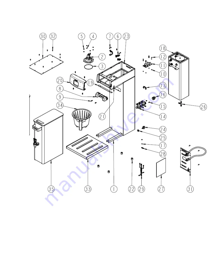 Fetco Extractor TBS-2121 Скачать руководство пользователя страница 22