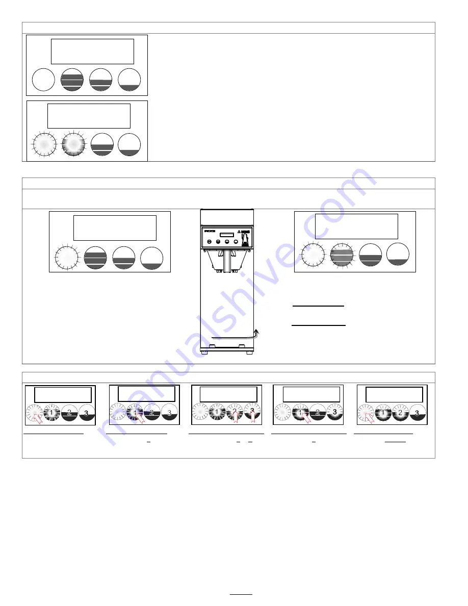 Fetco TEAVARIS PLUS TBS-1221 Users Manual And Operator Instructions Download Page 4