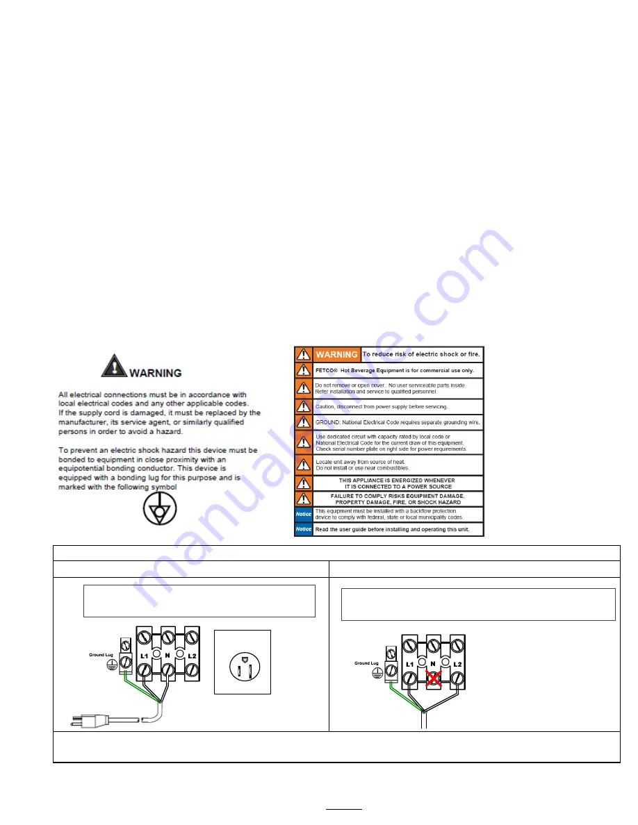 Fetco TEAVARIS PLUS TBS-1221 Users Manual And Operator Instructions Download Page 17