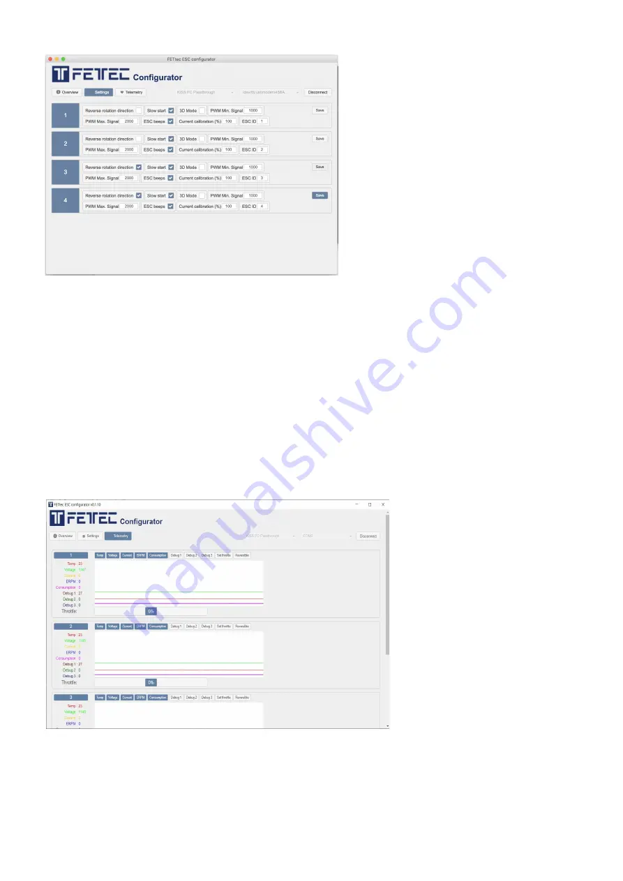 FETtec ESC 45A Manual Download Page 8