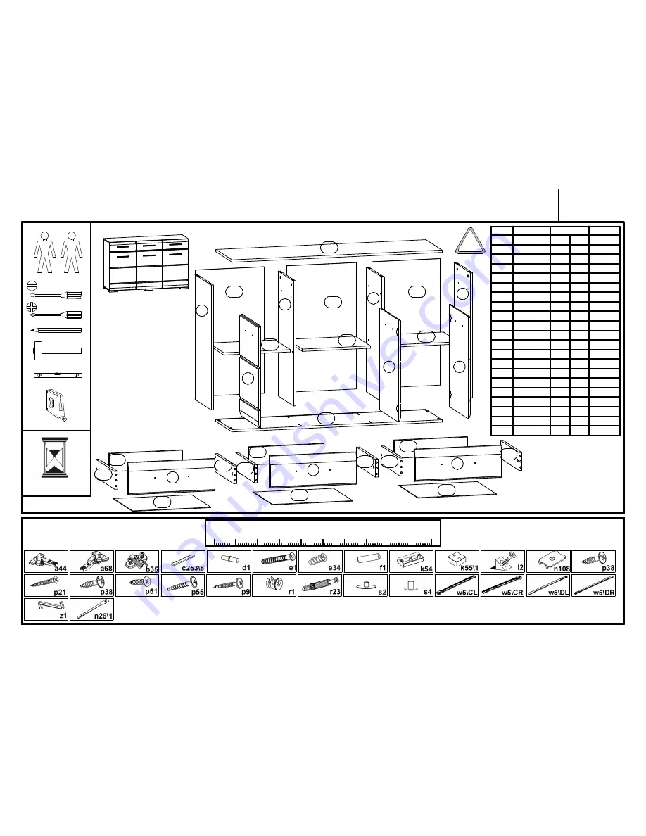 Fever S182-KOM3D3S/9/15 Assembly Instructions Manual Download Page 2