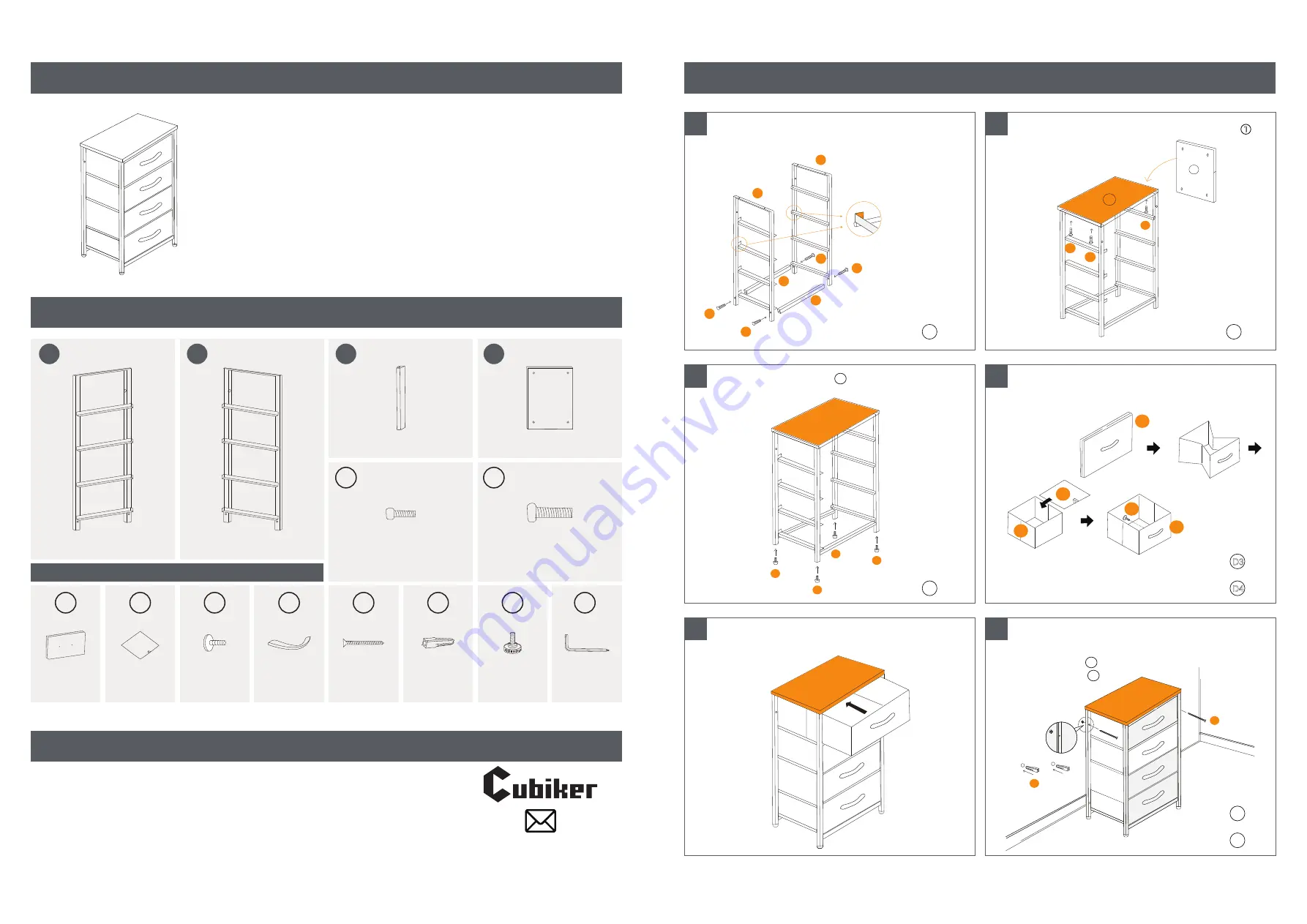 FEZIBO Cubiker Assembly Instructions Download Page 2