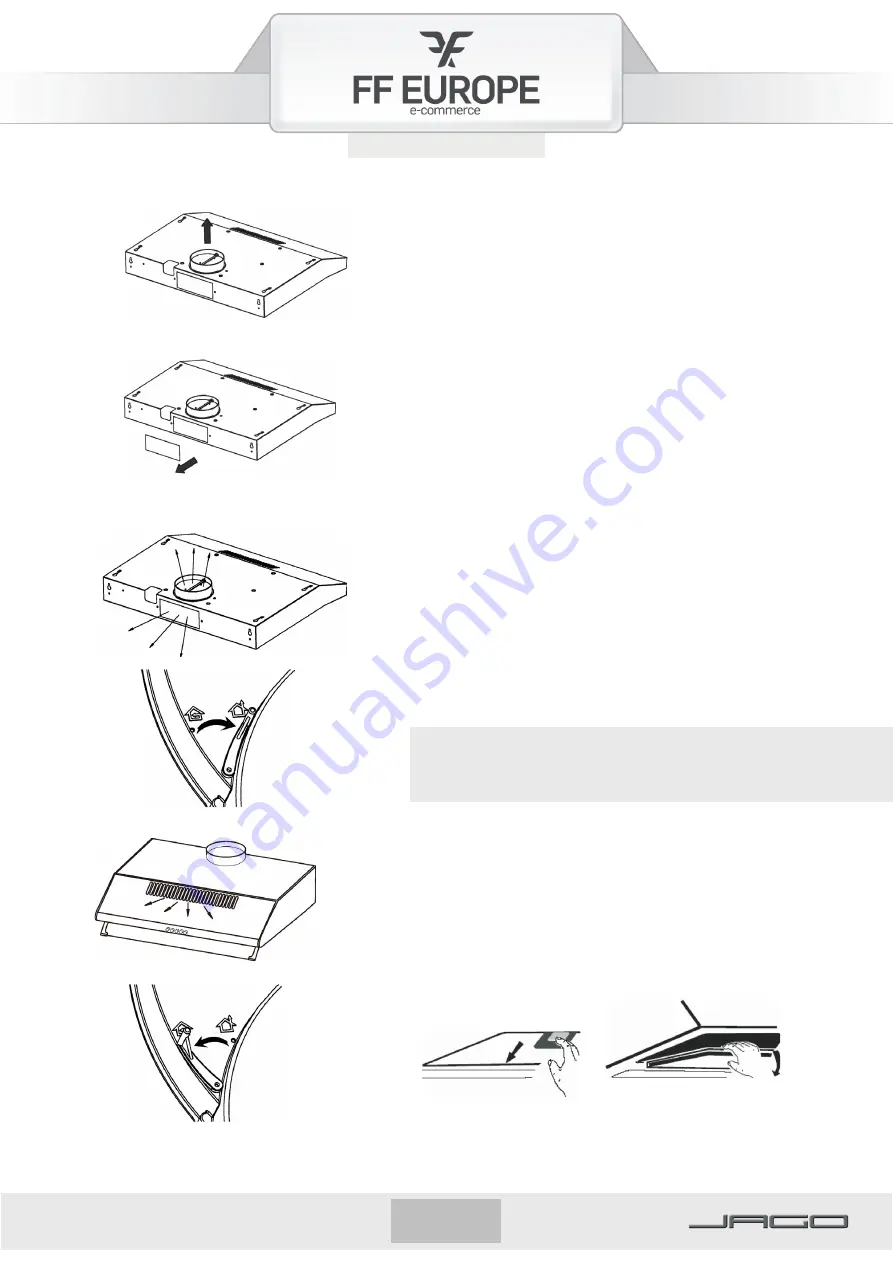 FF Europe JAGO DUNSH01 Original Instruction Manual Download Page 12