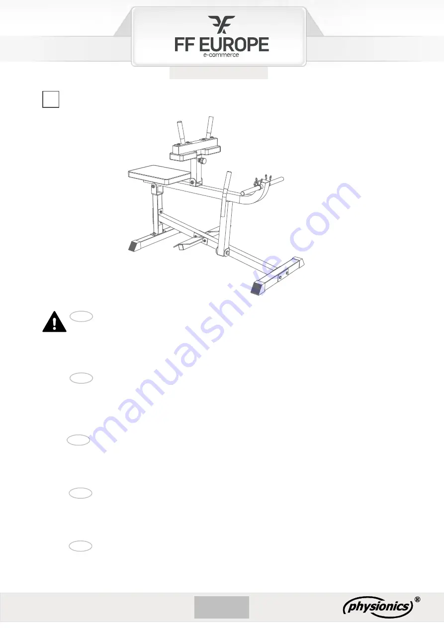 FF Europe Physionics WDMSN001 Original Instruction Manual Download Page 7