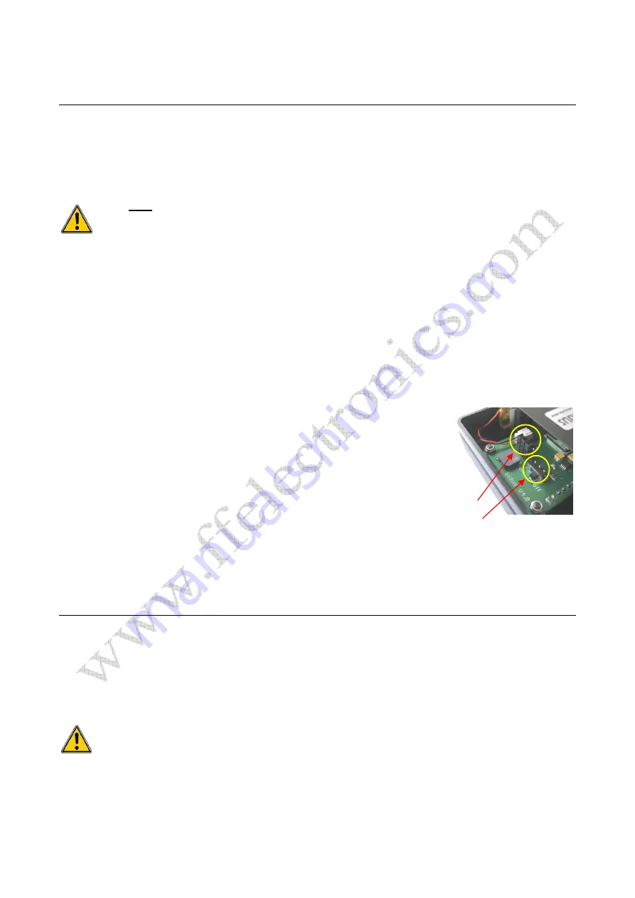 ffelectronics Sidus F1C Operating Manual Download Page 9