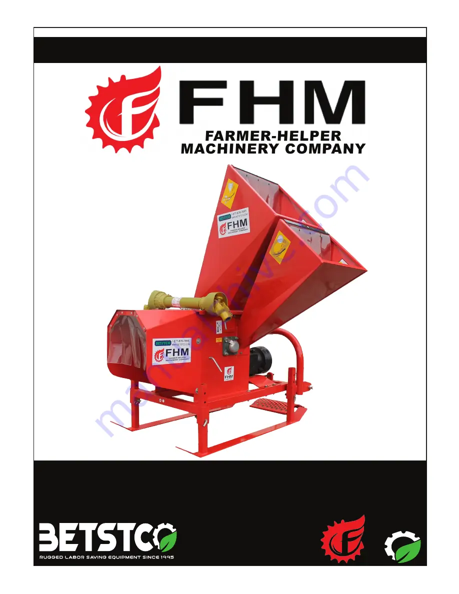 FHM FH-ECO19 Operations & Parts Manual Download Page 1