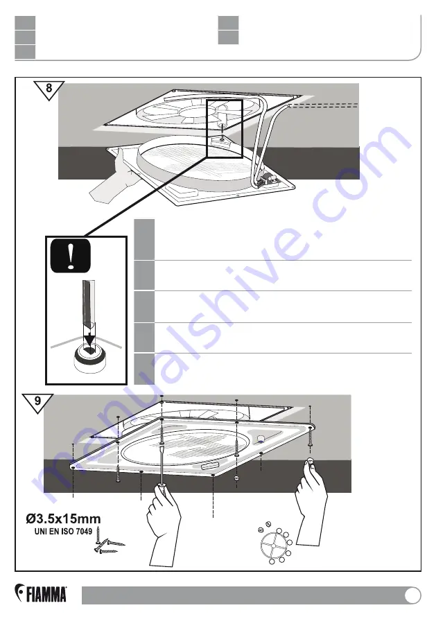 Fiamma KBA 19330 Installation And Usage Instructions Download Page 11