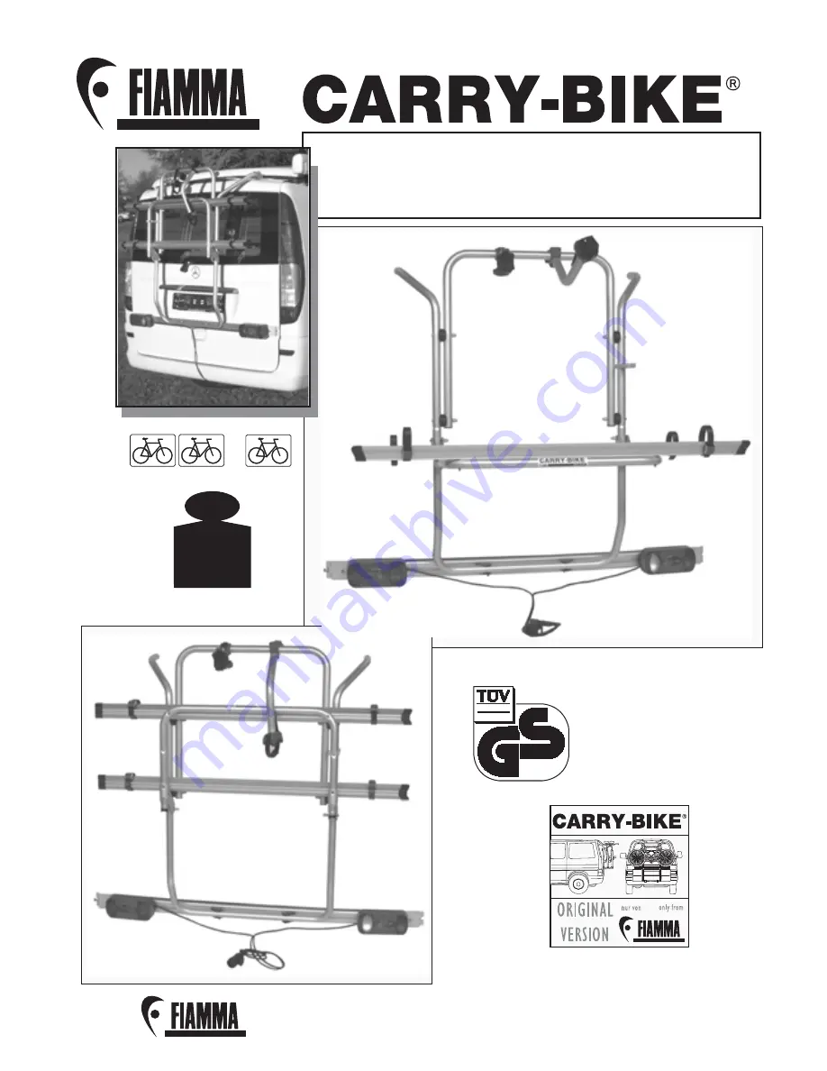 Fiamma Mercedes Viano Installation Instructions Manual Download Page 1