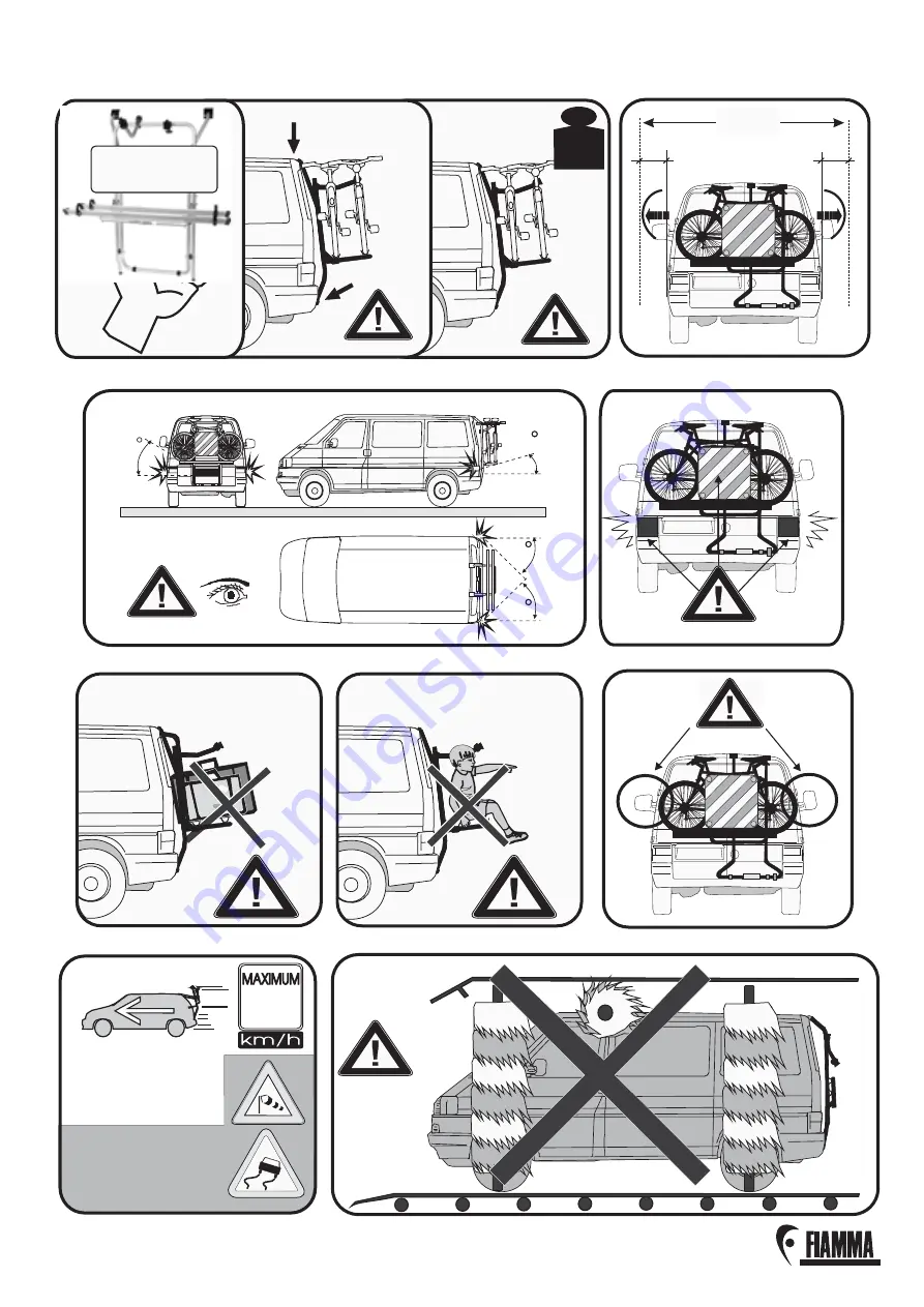 Fiamma Volkswagen T5D Installation Instructions Manual Download Page 6