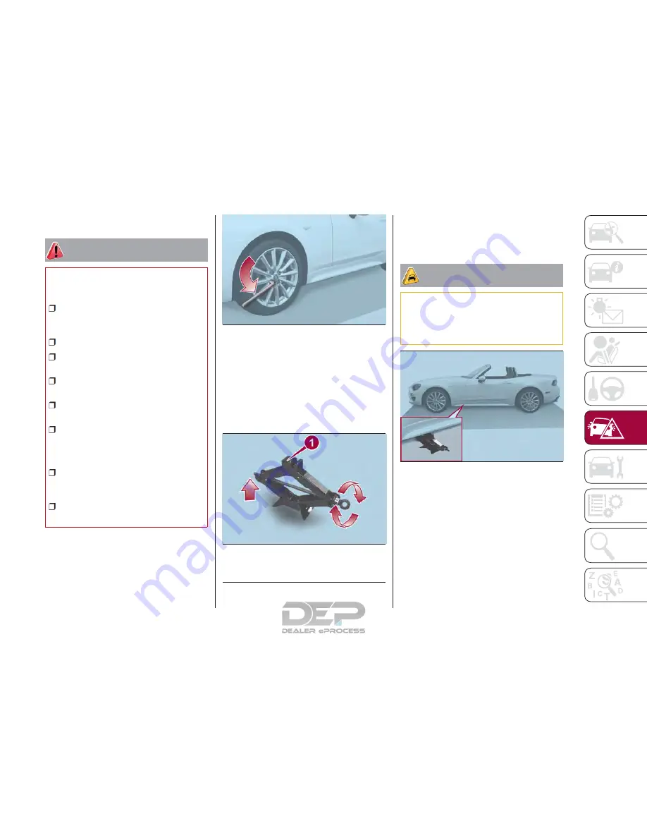 Fiat 124 Spider 2019 Owner'S Manual Download Page 213