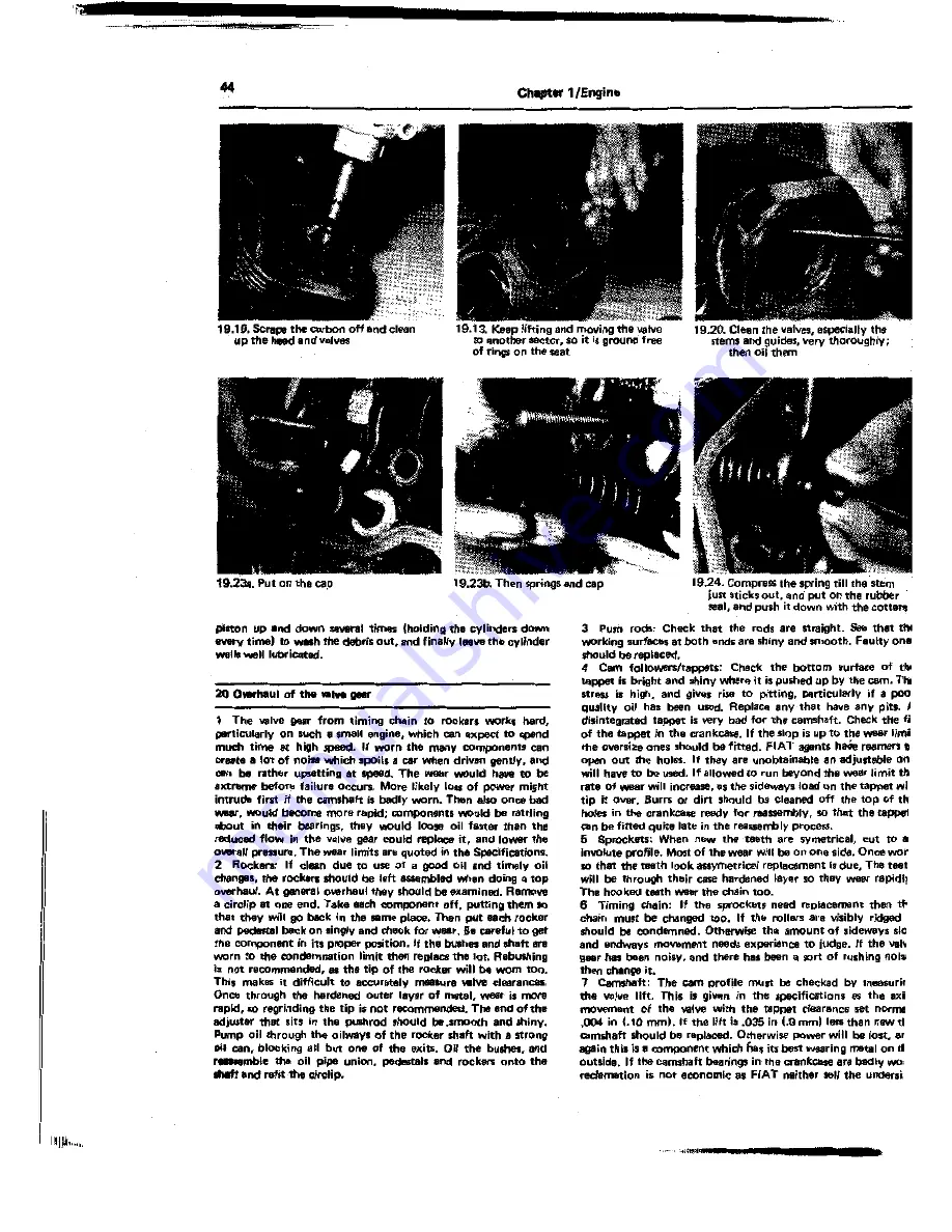 Fiat 1953 500 Owners Workshop Manual Download Page 43