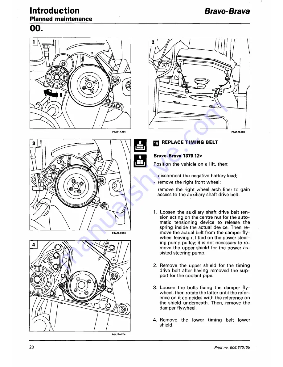 Fiat 1996 Brava Скачать руководство пользователя страница 54