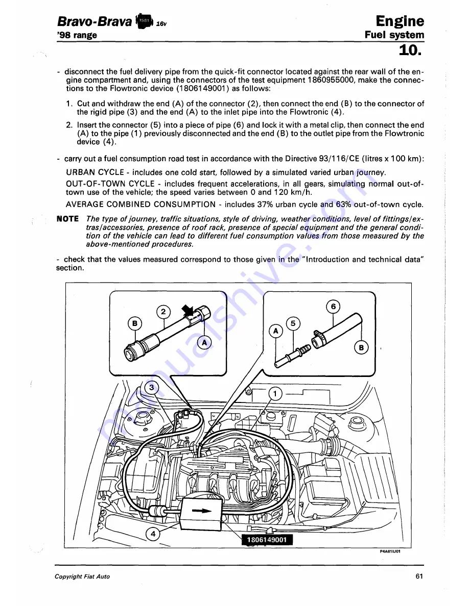 Fiat 1996 Brava Скачать руководство пользователя страница 473