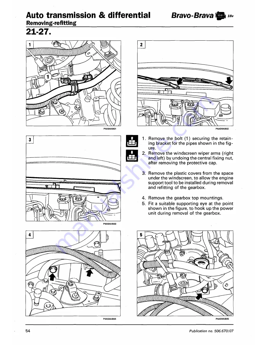 Fiat 1996 Brava Скачать руководство пользователя страница 531