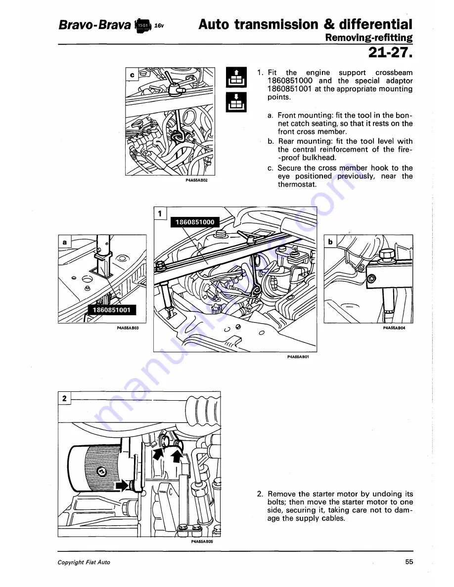 Fiat 1996 Brava Скачать руководство пользователя страница 532