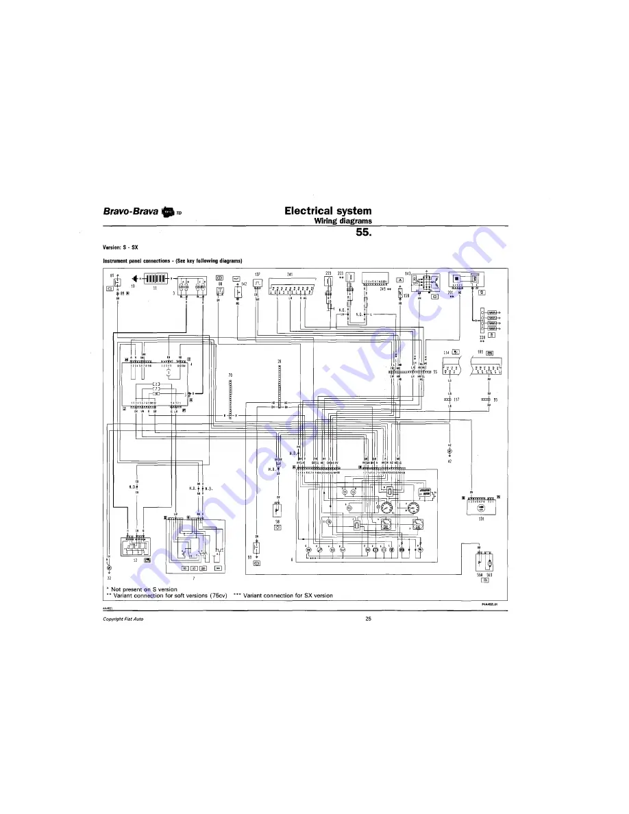 Fiat 1996 Brava Service Manual Download Page 639