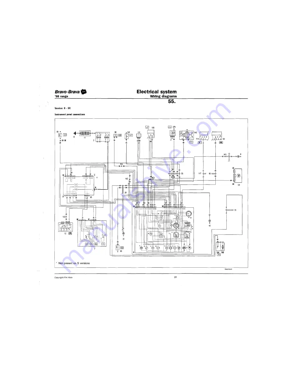 Fiat 1996 Brava Service Manual Download Page 684