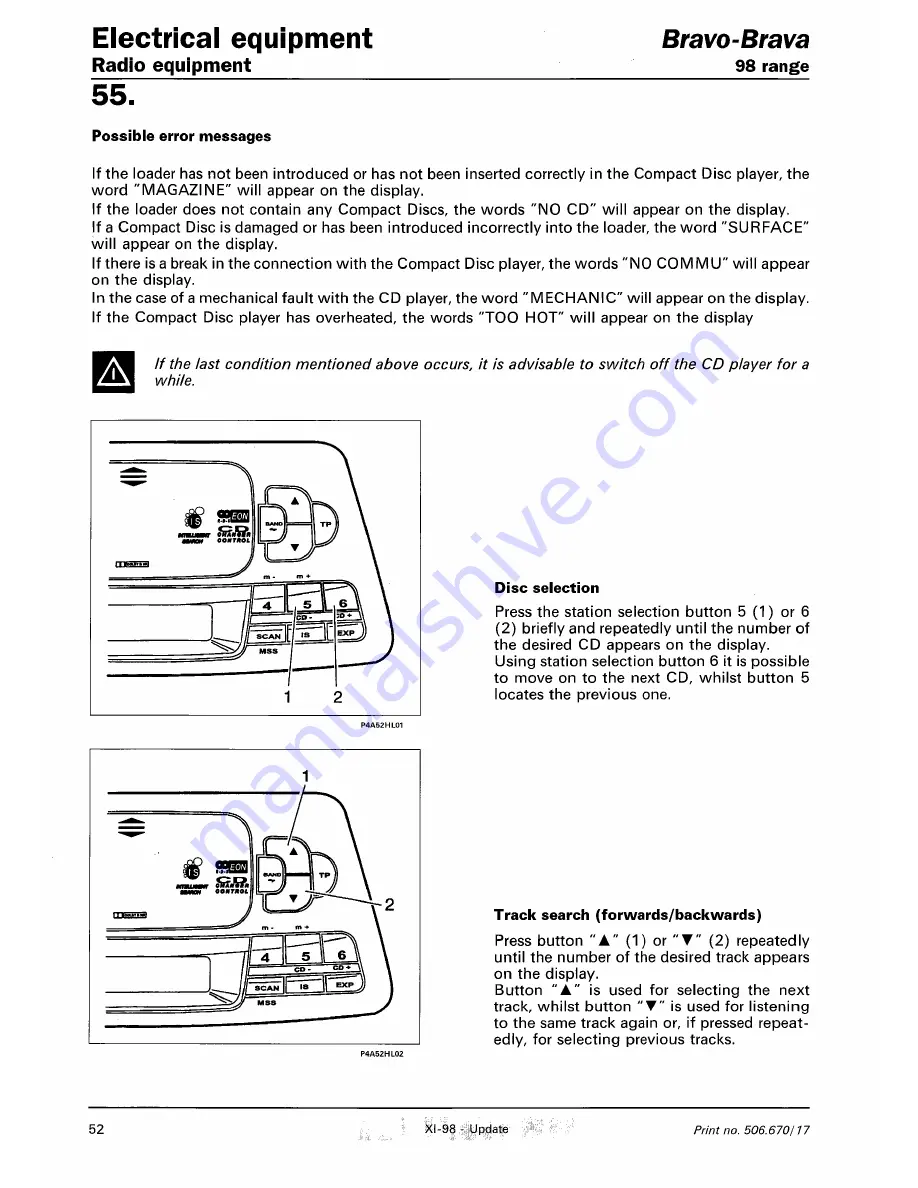 Fiat 1996 Brava Service Manual Download Page 751