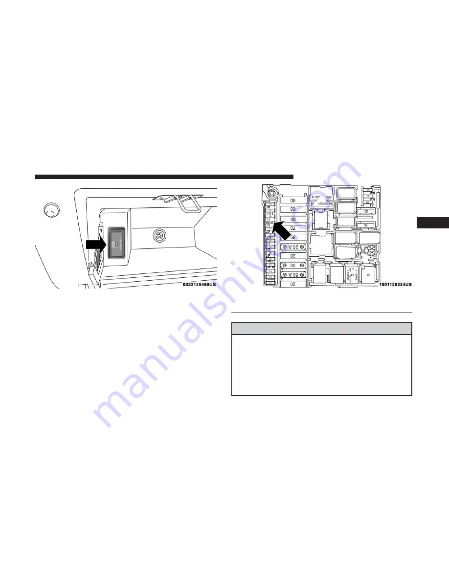 Fiat 500 2018 Owner'S Manual Download Page 71