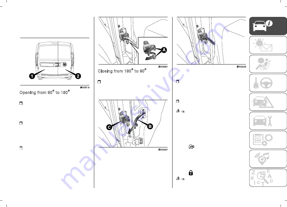 Fiat DOBLO 2015 Owner'S Handbook Manual Download Page 17