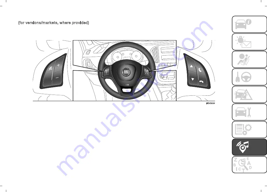 Fiat DOBLO 2015 Owner'S Handbook Manual Download Page 211