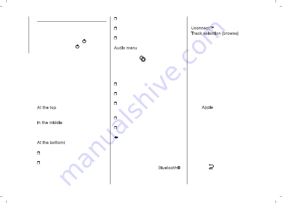 Fiat DOBLO 2015 Owner'S Handbook Manual Download Page 222