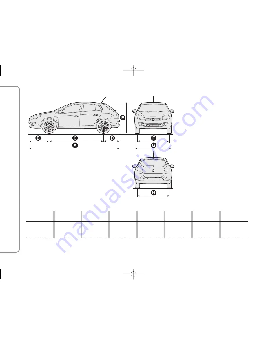 Fiat Fiat Bravo LPG Скачать руководство пользователя страница 20