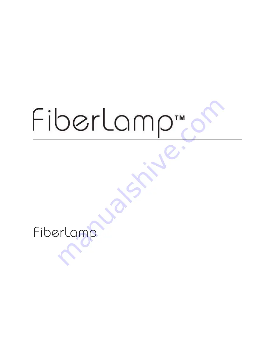 FiberLamp FL5600 Скачать руководство пользователя страница 1