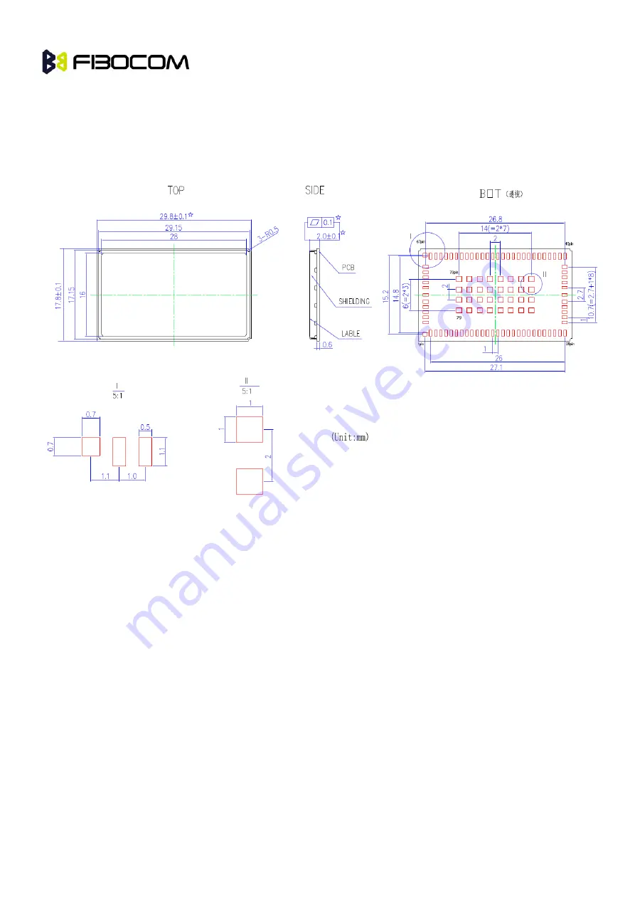 Fibocom H350 Series Hardware User Manual Download Page 10