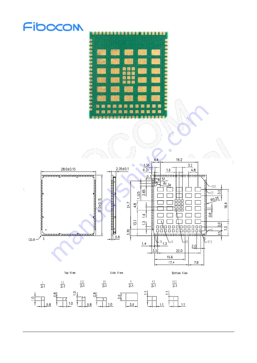 Fibocom L610 MiniPCIe Series Скачать руководство пользователя страница 58