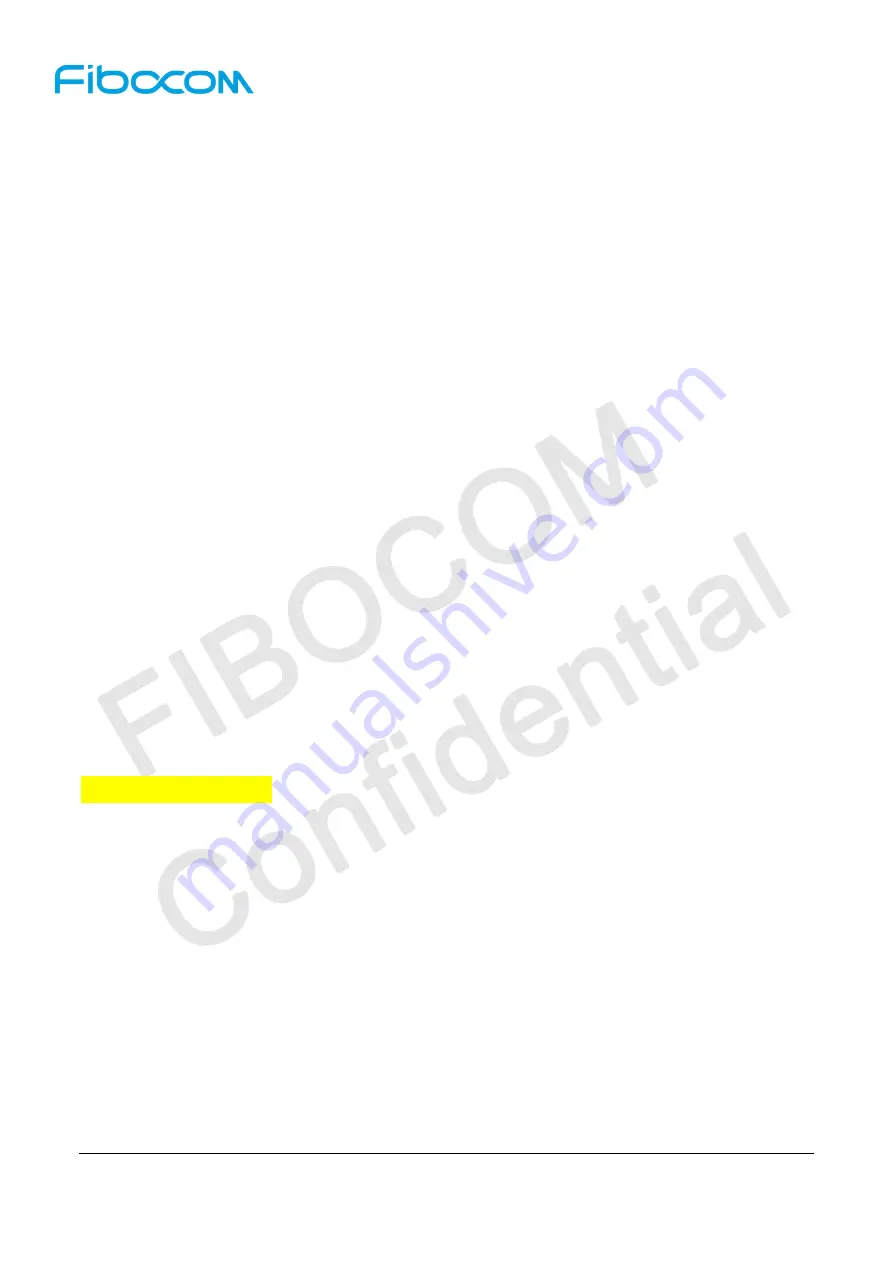 Fibocom NL668-AM Series Hardware User Manual Download Page 12