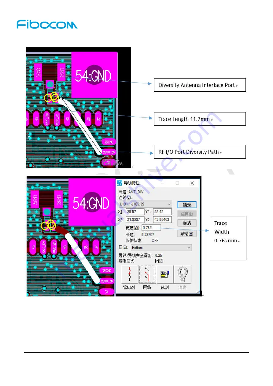 Fibocom NL668-AM Series Hardware User Manual Download Page 58