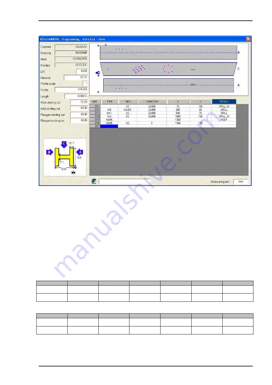 FICEP 1001 DFB Programming And Operating Manual Download Page 63