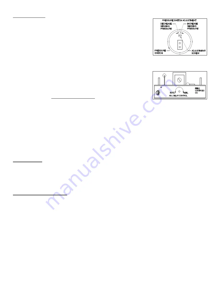 Field Controls 46144900 CK-61 Manual Download Page 6