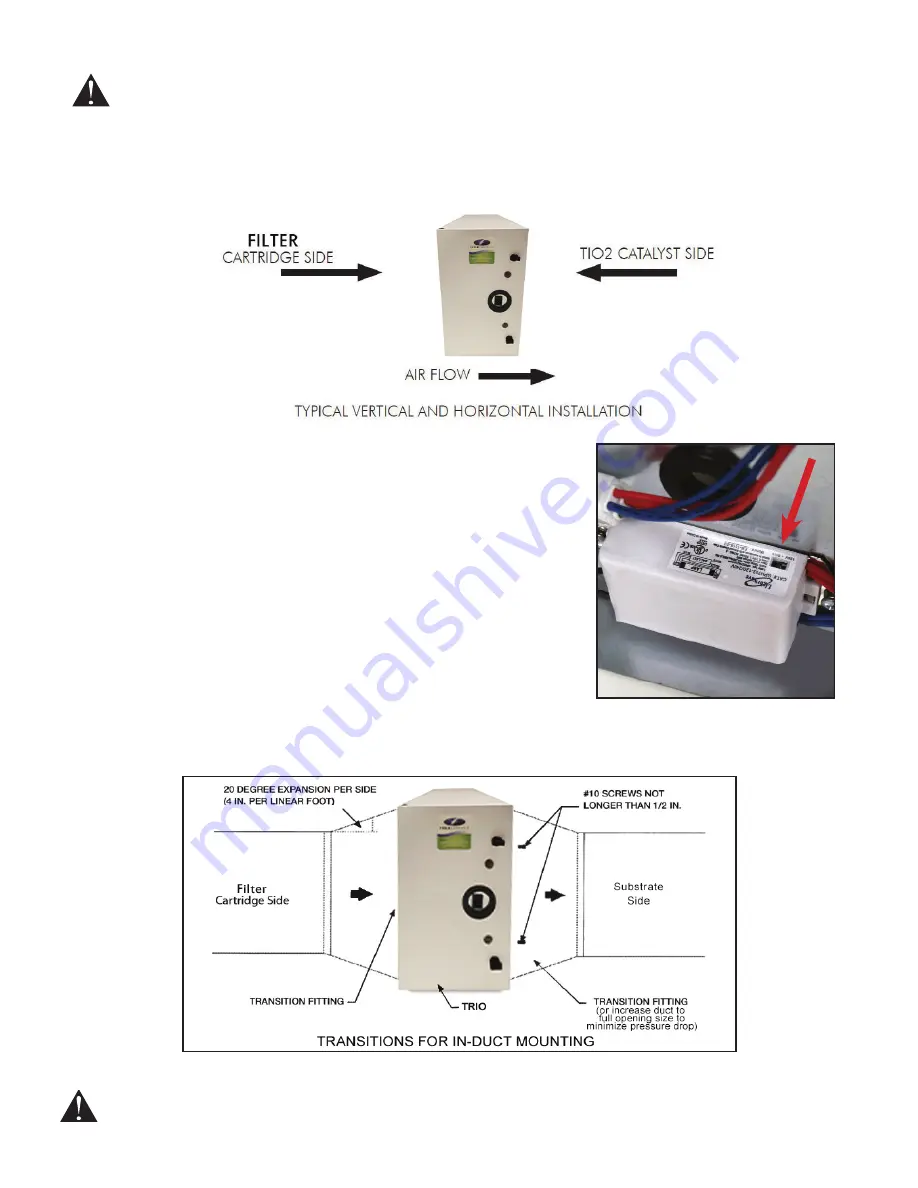 Field Controls Healthy Home System Trio-16 Скачать руководство пользователя страница 6