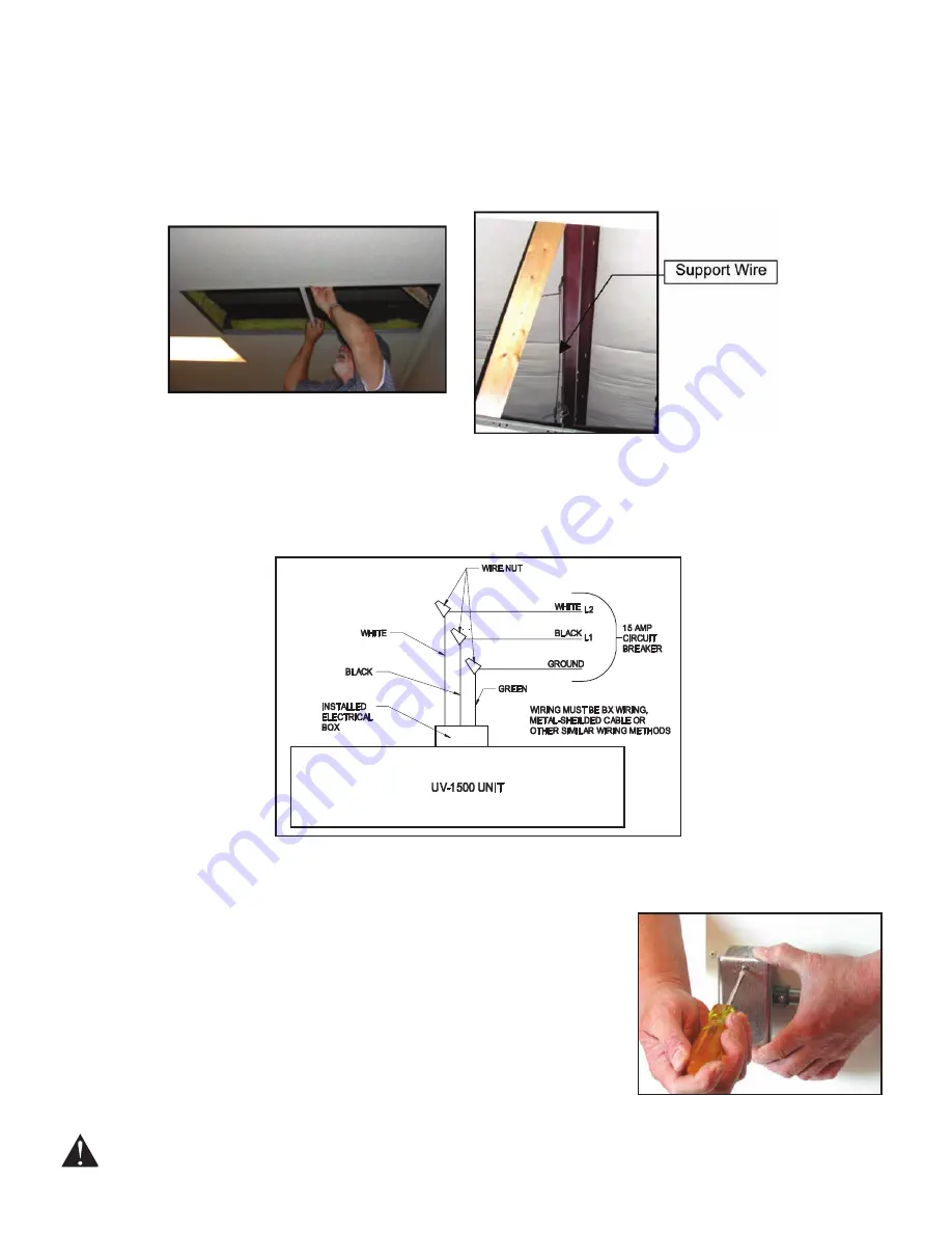 Field Controls UV-AIRE UV-1500C Скачать руководство пользователя страница 5