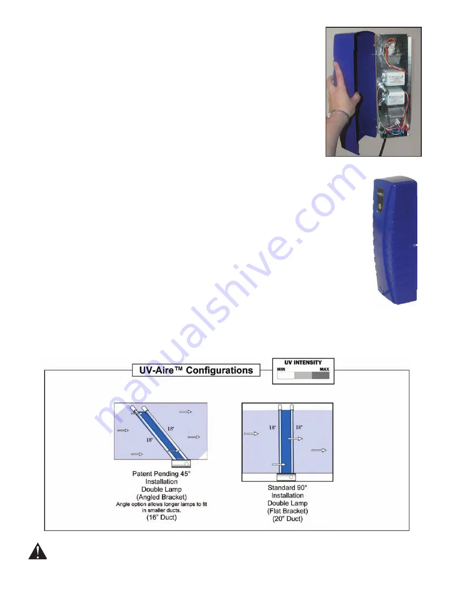 Field Controls UV-Aire UV-18X Instructions Manual Download Page 6