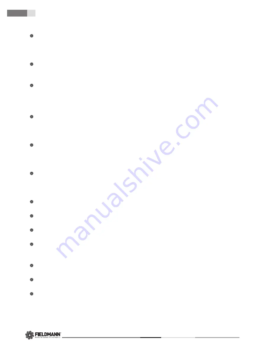 Fieldmann FDH 2001-E Manual Download Page 8