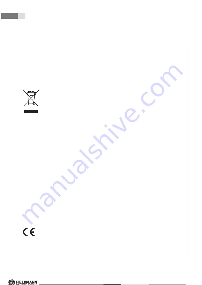 Fieldmann FDK 200802-E Instruction Manual Download Page 98