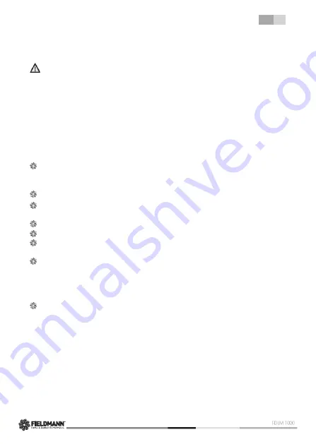 Fieldmann FDLM 1020 Instruction Manual Download Page 35