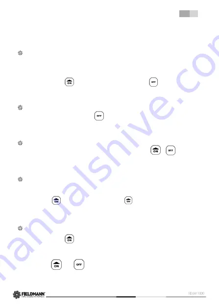 Fieldmann FDLM 1020 Скачать руководство пользователя страница 39