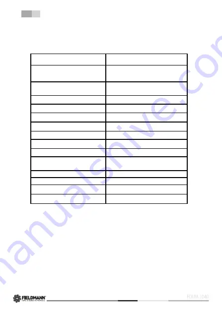 Fieldmann FDLM 1040 Instruction Manual Download Page 28