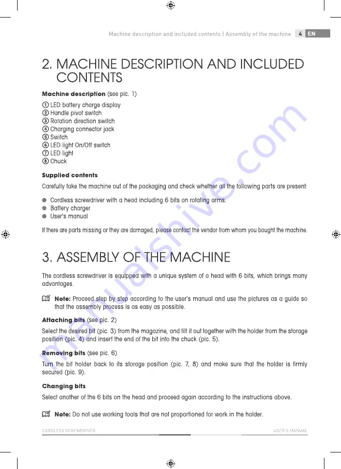 Fieldmann FDS 1006-A User Manual Download Page 7