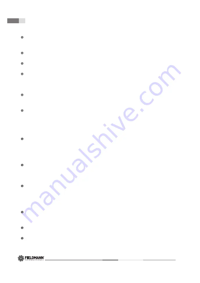 Fieldmann FDS 10101-A Instruction Manual Download Page 40