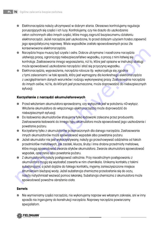 Fieldmann FDUB 50601 Manual Download Page 70