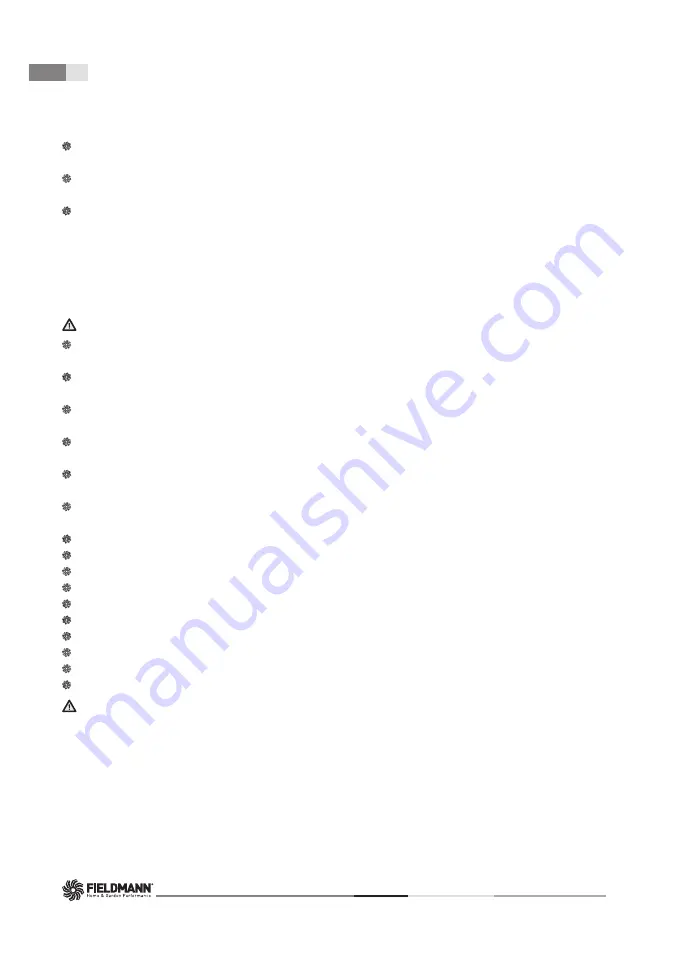 Fieldmann FDUO 70505-0 User Manual Download Page 10